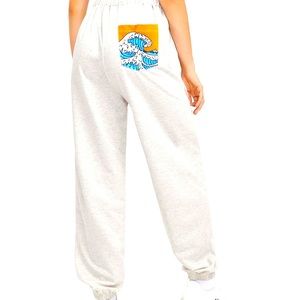 ✨ROMWE JAPANESE WAVE 🌊 POCKET SWEATS✨
